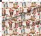 Western Boots Large Pink Floral Horse Watercolor Cowboy Custom Printed Fabric by Spoonflower Various Fabrics by the Yard or Fat Quarter